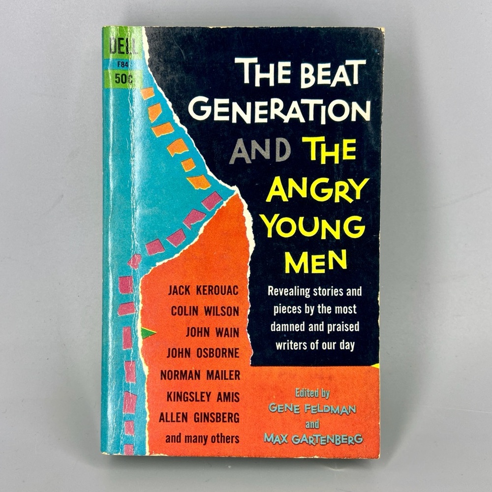The Beat Generation and The Angry Young Men - Vintage Paperback 1959 Book Lit